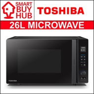 TOSHIBA MV-TC26TF(BK) 26L MICROWAVE OVEN + GRILL + CONVECTION + HEALTHY AIR FRY