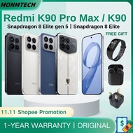 REDMI K90 Pro Max Snapdragon 8 Elite Gen 5 REDMI K90 Snapdragon 8 Elite 7000mAh Battery 100 Wired Sm
