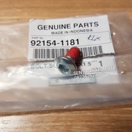 (Klx150) GENUINE PART - Bolt Plate Display 92154-1181