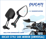 Ducati Side Mirror Universal For Nmax Aerox Click High Quality Motorcycle Side Mirror