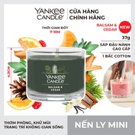 Nến ly mini Yankee Candle (37g) - Balsam & Cedar