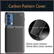 Vivo V40/Pro/Y33S/Y33T/Y21T Carbon Fiber Matte Case Cover Phone Soft Casing Black
