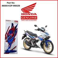 SM Stripe Set Trico White Edition ( 86000-K2P-M60ZB )  RSX 💯 Honda Original Ready Stock
