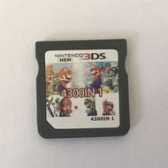 4300ใน1 NDS รองรับตลับการ์ดเกม Nintendo DS 3DS 2DS การ์ดตลับเกม NDSL กับ GBA FC Nes เกมวิดีโอเกม