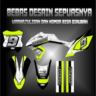 DECAL STICKER KLX BF DECAL DTRACKER KLX OLD KLX S DECAL KX CUSTOME DECAL KLX BF 150L 04