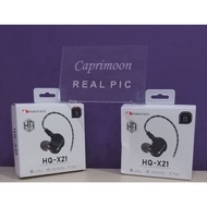 Nakamichi HQ X21 Dual Dynamic Driver In Ear Monitor Wired Earphone Mic