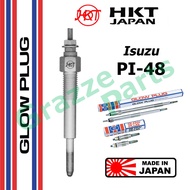 HKT 100% Made In Japan Heater Glow Plug PI-48 / 5-81410058-3 for Isuzu Truck Lorry Bus ELF 2.8 3.3 4