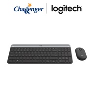 Logitech MK470 Wireless Slim Combo (Graphite/Off White)