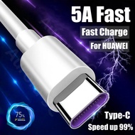 Huawei Original Type C Cable 5A USB Type C Data Cable Supercharge 40W Fast Charge USB Cable