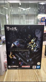 全新 2 Bandai Metal Structure Londo Bell Engineers RX-93 V Gundam Option Prats 解體匠機 匠機 地台 裝備