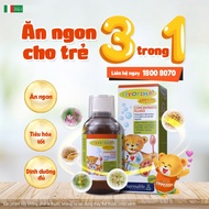 Siro Ăn Ngon 3 Tác Động FITOBIMBI APPETITO Giảm Biếng Ăn Cho Bé Chai 200ml