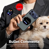 Trendy Smart Window Case With 1.52 Inch Smart Screen Magnetic Phone Holder for Phone 17 Pro Max /17 