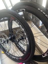 Litepro Aero 451 碟剎 夾剎 摺疊單車 淑女車 子彈仔街車 輪組