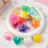 【tuilieyfish】 Love Bead Stress Balls TPR Stress Relief Squeeze Toy Kneading Prop Mini Squishy Toys For Kids Heart Shaped Bead Stress Balls 【SH】