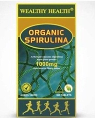 Wealthy Health 富康有機螺旋藻1000MG 100片是一種富含蛋白質、維生素、礦物質和抗氧化劑的天然保健品😊有助於提升活力👍維持健康並支持身體排毒過程😍