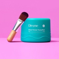 DIVYNE Green Forever Young Mask 70g มาส์กหน้า มาส์กผสมสด สำหรับริ้วรอย ฝ้า รอยสิว จุดด่างดำ