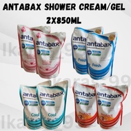 ❋FREE SHIIPPING TO W.M ONLY Antabax Shower CreamGel Refill Pack 2x850ML✱