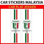 CSM Car Plat Sticker - Kuching City FC plat kereta EPM