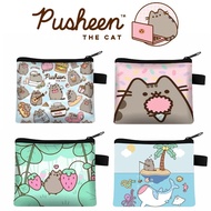 Pusheen The Cat Wallet Popular Anime Zipper Wallet Cartoon Children's Wallet Coin Paper Currency Sto