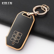 Soft TPU Car Key Case Cover Shell Fob For KIA Seltos Sportage NQ5 Sorento Mq4 GT LINE K5 DL3 Carniva
