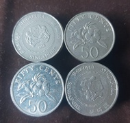 Koin 50 cent Singapore (1986 - 2011)