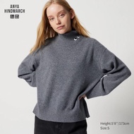 Banniang Private Service UNIQLO x ANYA HINDMARCH Cashmere Turtleneck Sweater 100%