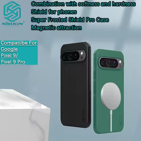 for Google Pixel 9 Pro XL/Google Pixel 8A/Pixel 8 Pro Nillkin Super Frosted Shield Pro Magnetic Case