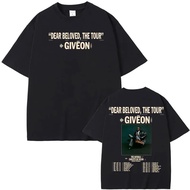 Giveon DEAR BELOVED THE TOUR T-shirt Hip Hop CottonTee-shirt American Rapper Punk Tshirt Ropa Hombre
