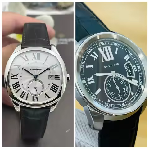 A186 Store Automatic Mechanical Unisex Watch Multifunction Big Eye Calendar World Time Full Function