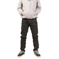 Raw Denim Jeans 16oz Selvedge accent