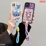 Casing oppo  A72  oppo A92 4G Anti fall anime cartoon TPU soft silicone 3D leather phone Case BM