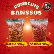 BUNDLING BANSOS - SPICY BASRENG DJ 500GR + SOSRENG 500GR