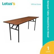 Banquet Table 120x60x76cm Wood