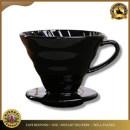 V60 DRIPPER 01 02 CERAMIC - V60 COFFEE DRIPPER CERAMIC FILTER COFFEE FILTER V60 1-2 2-4 CUPS