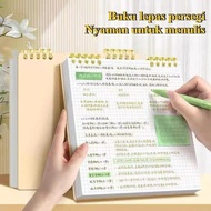 Morandi color notebook B5 vertical flip square removable notebook B5/ notebook