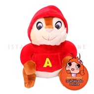 MERAH Alvin and the Chipmunks Squirrel Doll - Alvin Red