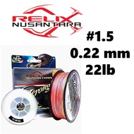 Senar PE Gerong HS X8 300 Meter PE Relix Nusantara