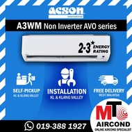 [MTO] ACSON AVO NON INVERTER - AVO AIRCOND NON INVERTER - 1HP 1.5HP 2HP 2.5HP SAME DAIKIN MANUFACTUR