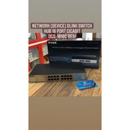 Network (Device) DLink Switch DGS-1016C 16 port Gigabit iron