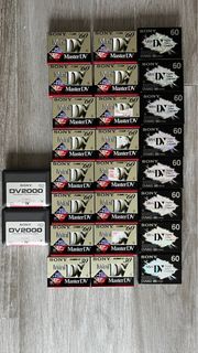 SONY Mini DV Tapes - 26 件全新未開封