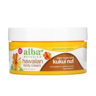 Alba Botanica Hawaiian Body Cream Kukui Nut 6.5 oz (184 g)