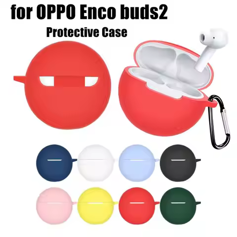 Silicone Earbuds Protective Case Dustproof Washable Wireless Earphone Shell Anti-drop Soild Color fo