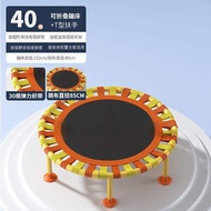 Foldable Indoor Fitness Trampoline Baby Bouncer Bed Canopy Jumping Bed Childrens Playtime Essential 