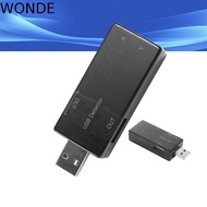 WONDE USB Charger Tester Ammeter Charger Indicator Charger Indicator Tool Battery Capacity Red+Blue 