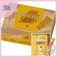 Nescafe Gold Blend Stick Black 264 Pieces (2g/each), 22 Pieces × 12 Boxes, Regular Soluble Coffee, I