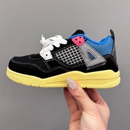 NK 4 Generation Trendy Shoes Retro Mid-help Casual Children's Shoes Basketball Shoes