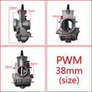 【UI shop】 Bình xăng PWM 34/36/38/40 / 42mm Bộ chế hòa khí xe máy 2/4 thì 2T 4T