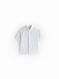 เสื้อเชิ้ตผู้ชาย Careoflord ลายทาง แขนสั้น ทรงหลวม สไตล์ธุรกิจ ลำลอง ป้องกันริ้วรอย คอเหลี่ยม ผ้าฝ้า