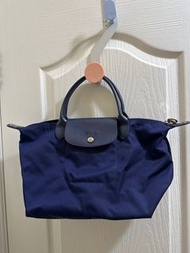 Longchamp Le Pliage Neo bag (blue) small 可斜背袋