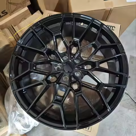 TP High Quality 19 inch 8j 9j 5X120 5X112 Car Wheel Rims for M4 CSL M3 M5 Gloss Black Satin Black In